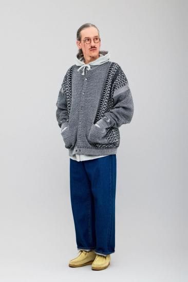 【専用】YASHIKI カーディガン 0 YASHIKI / Ginka Cardigan(MIX-GRAY) | ギンカカーディガン