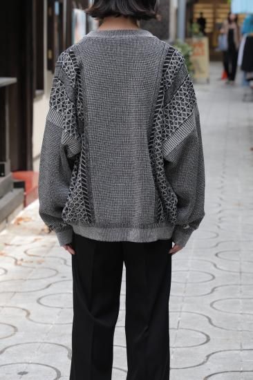 m*。様 yashiki ニット22awグレー カーディガン サイズ2 m*。様 yashiki ニット22awグレー カーディガン サイズ2 yashiki