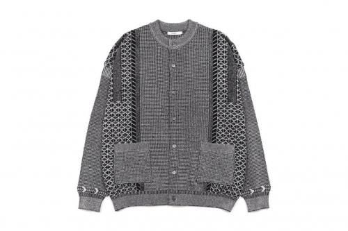 <img class='new_mark_img1' src='https://img.shop-pro.jp/img/new/icons2.gif' style='border:none;display:inline;margin:0px;padding:0px;width:auto;' />YASHIKI / Ginka Cardigan(MIX-GRAY)
