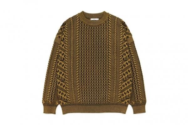 YASHIKI / Fubuki Knit(MUSTARD) | フブキニット(マスタード) 通販