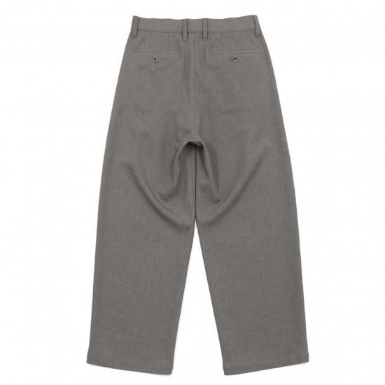 SAYATOMO / 2-Tack Wide Slacks(BEIGE) | 2タックワイド