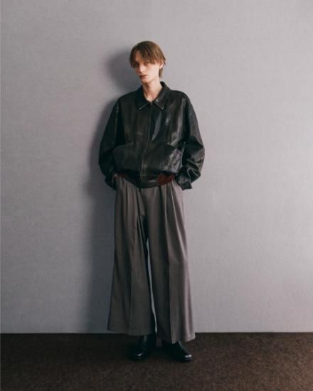 トップス ANTHEM A 25aw CRACK TERRY BLOUSON BROWN ANTHEM A - Wallace & Murron Online Shop