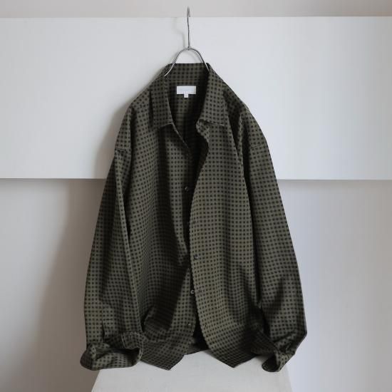 KANEMASA PHIL. | カネマサ 36G Atomoshere Check Shirt(GREEN