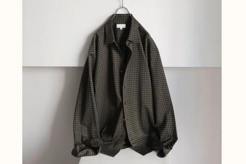 <img class='new_mark_img1' src='https://img.shop-pro.jp/img/new/icons2.gif' style='border:none;display:inline;margin:0px;padding:0px;width:auto;' />KANEMASA PHIL. / 36G Atomoshere Check Shirt(GREENSterling Green)