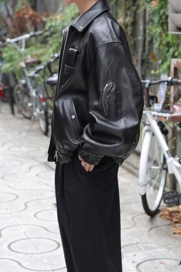 sssstein SHEEP LEATHER FLIGHT JACKET レザー SHEEP LEATHER FLIGHT JACKET-シープレザーフライトジャケット