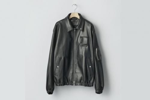 <img class='new_mark_img1' src='https://img.shop-pro.jp/img/new/icons2.gif' style='border:none;display:inline;margin:0px;padding:0px;width:auto;' />ssstein / SHEEP LEATHER FLIGHT JACKET(BLACK)
