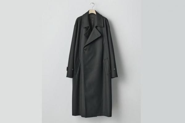 ssstein | シュタイン OVERSIZED DOUBLE BREASTED COAT(BLACK