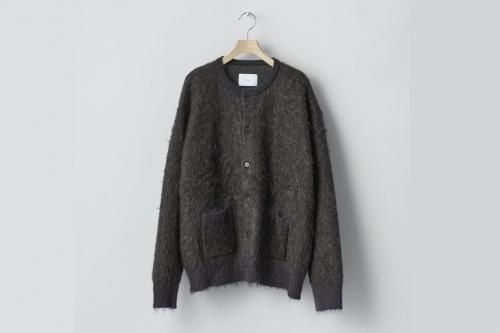 <img class='new_mark_img1' src='https://img.shop-pro.jp/img/new/icons2.gif' style='border:none;display:inline;margin:0px;padding:0px;width:auto;' />ssstein / KID MOHAIR MIX JACQUARD KNIT CARDIGAN(BROWN MIX)