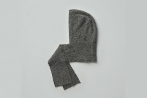 <img class='new_mark_img1' src='https://img.shop-pro.jp/img/new/icons2.gif' style='border:none;display:inline;margin:0px;padding:0px;width:auto;' />ssstein / WOOL/ALPACA MILLED KNIT BALACLAVA(GREY)