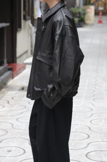 YOKE LEATHER FLIGHT JACKET レザージャケット YOKE 