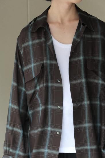 トップス 25aw YOKE Ombre Plaid Wpocket Shirt 2 Ombre Plaid Wpocket Shirt | YOKE(ヨーク) / トップス 長袖