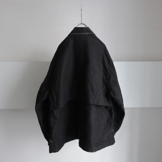 ジャケット・アウター 25AW ANCELLM MOLESKIN WORK JACKET BLACK MOLESKIN WORK JACKET[BLACK] | 1LDK (ワンエルディーケー) 公式