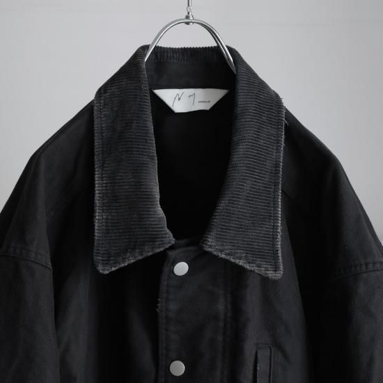 ANCELLM | アンセルム MOLESKIN WORK JACKET(BLACK