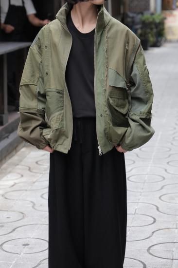 made by filum | REBUILD MILITARY BLOUSON 