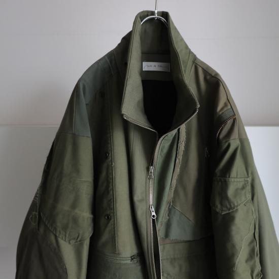 made by filum | REBUILD MILITARY BLOUSON 