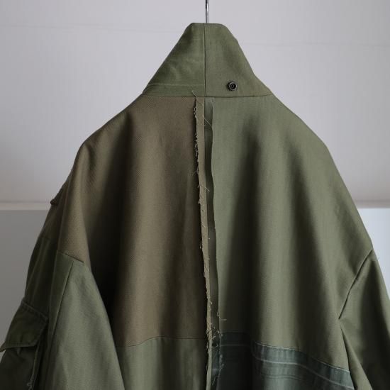 hooked vintage 購入 ブルゾン made by filum | REBUILD MILITARY BLOUSON 