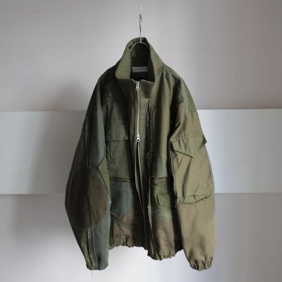 made by filum | REBUILD MILITARY BLOUSON 