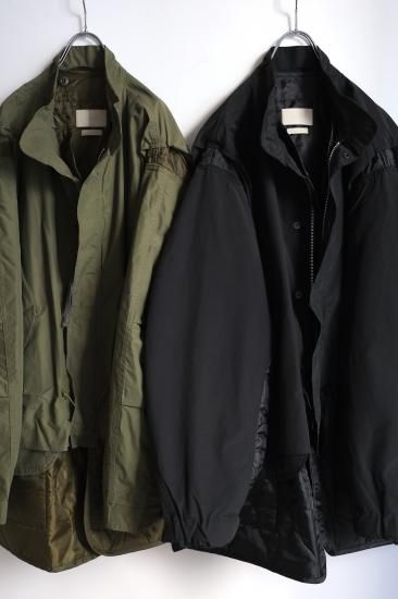 YOKE | Connected Military Blouson(BLACK) | コネクテッド