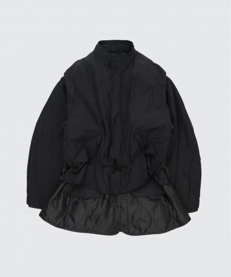 YOKE | Connected Military Blouson(BLACK) | コネクテッド