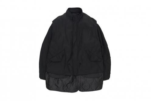 <img class='new_mark_img1' src='https://img.shop-pro.jp/img/new/icons2.gif' style='border:none;display:inline;margin:0px;padding:0px;width:auto;' />YOKE / Connected Military Blouson(BLACK)