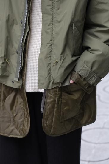 YOKE | Connected Military Blouson(OLIVE) | コネクテッド