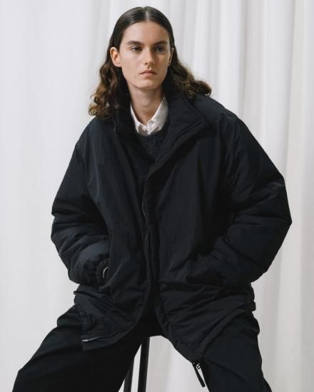 YOKE | Nylon Puffer Blouson(BLACK) | ナイロンパファー