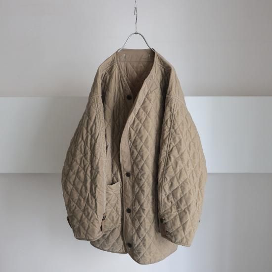 ANTHEM A / NYLON COTTON MILITARY OVER COAT (BLACK