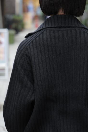 YOKE RIB ZIP-UP CARDIGAN サイズ2 YOKE / ヨーク | RIB ZIP-UP CARDIGAN - Black | 通販 - 正規