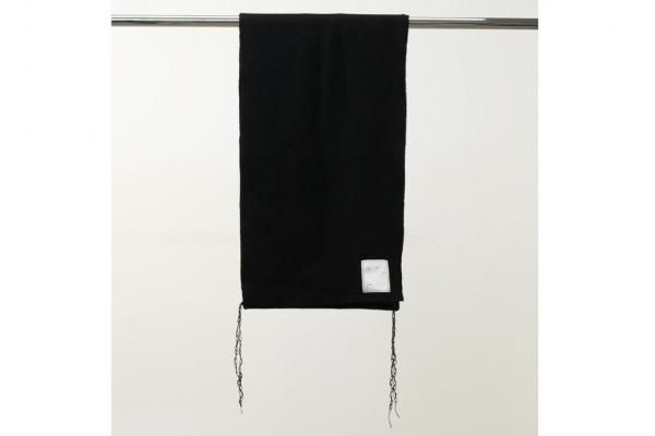 ANCELLM | アンセルム WOOL BLANKET SCAFE(BLACK) / ウール