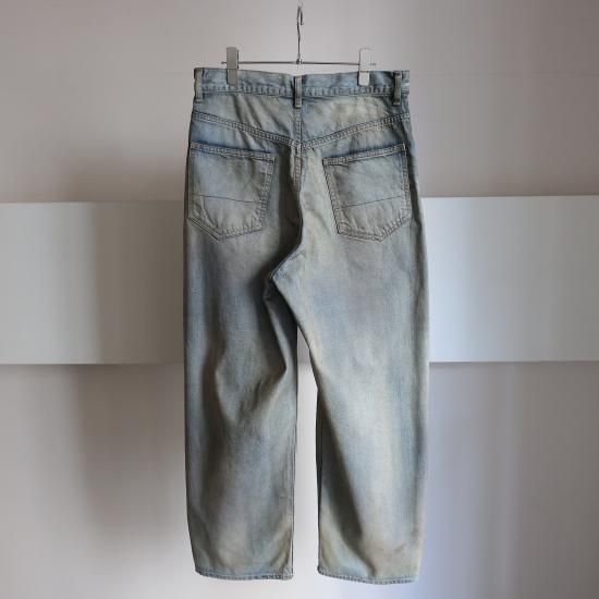 パンツ ANCELLM #03 AGING01 INDIGO ANCELLM】#03 AGING01 - INDIGO