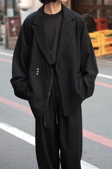 ジャケット・アウター 25aw barbell object bo-05j03 wool coat barbell object / wool coat -CHECK – and father