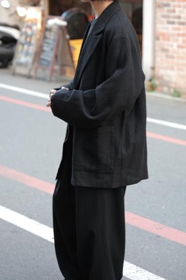 barbell object / wool coat(BLACK)通販サイト - 京都取扱い店舗