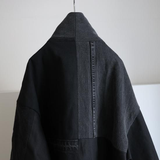 made by filum | REBUILD DENIM BLOUSON 