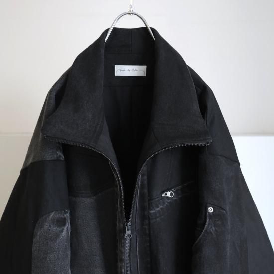 made by filum | REBUILD DENIM BLOUSON 