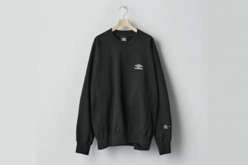 <img class='new_mark_img1' src='https://img.shop-pro.jp/img/new/icons2.gif' style='border:none;display:inline;margin:0px;padding:0px;width:auto;' />ssstein  UMBRO / HIGH GAUGE COTTON SWEAT LS(BLACK)