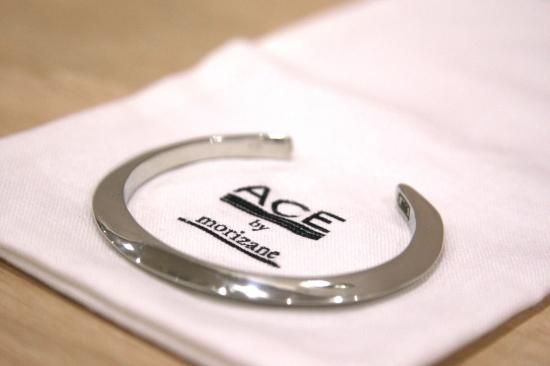 ACE by morizane/ triangle thin cuff バングル