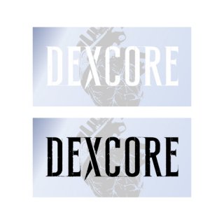 DEXCORE / Clear Logo Sticker