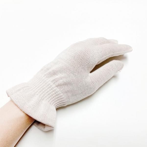 絹糸屋さんの『朝がうれしい。』絹糸屋さんのお休みシルク手袋｜京都