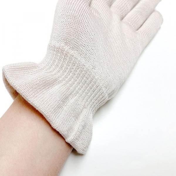 絹糸屋さんの『朝がうれしい。』絹糸屋さんのお休みシルク手袋｜京都