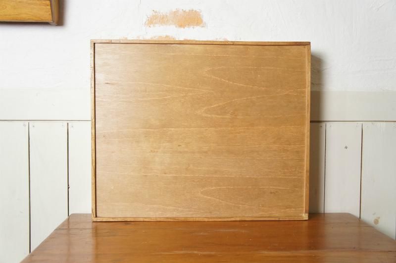 ミンディ 木製小物入れ トレイ 升箱 木箱 飾り棚 16マス ナチュラル