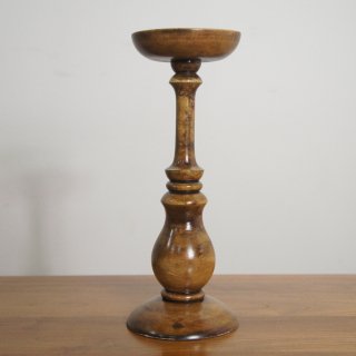 アンティーク調 木製 キャンドルスタンド 蝋燭立 燭台 L type3