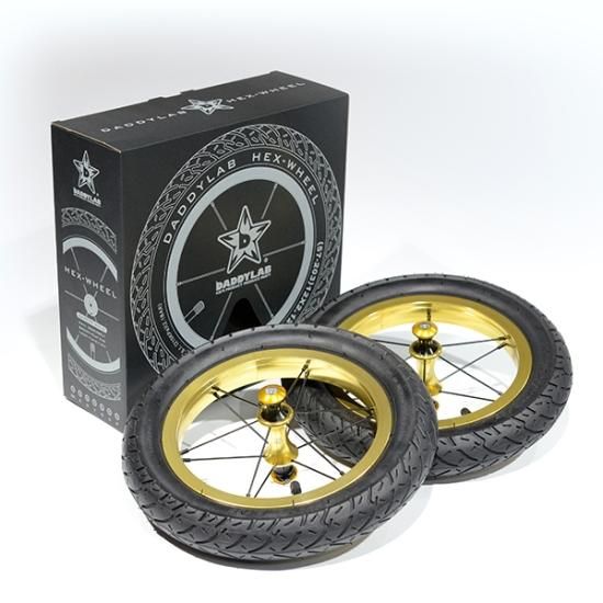 【絶品】 DADDYLAB HEX-WHEEL タイヤセット(2本セット) - コドモディーポ パーツ