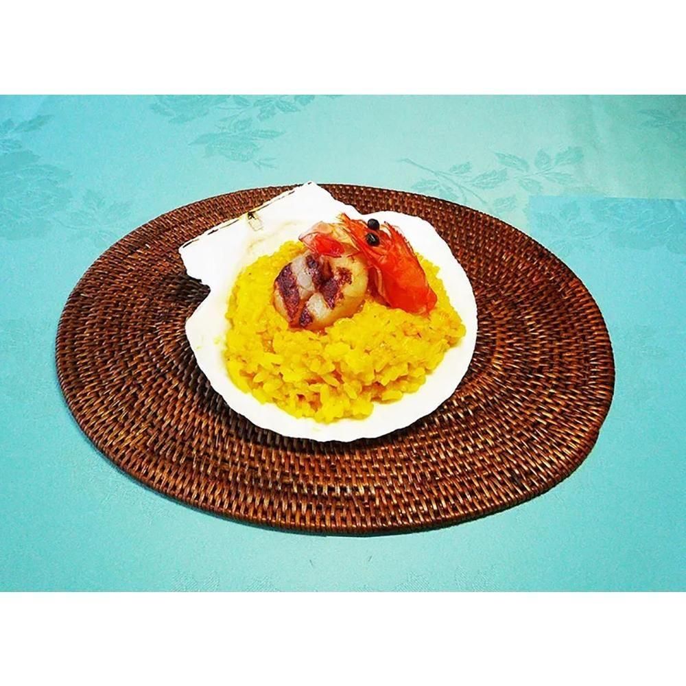 ほたて貝殻皿（最大径約7.5cm・100枚） - ふるさと物産