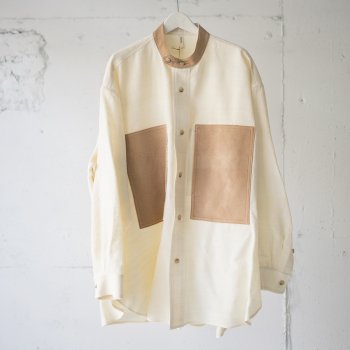 <img class='new_mark_img1' src='https://img.shop-pro.jp/img/new/icons14.gif' style='border:none;display:inline;margin:0px;padding:0px;width:auto;' />CCU / STAND COLLAR SHIRT 