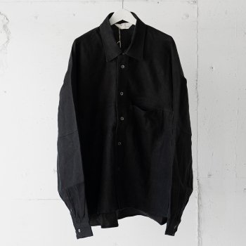 <img class='new_mark_img1' src='https://img.shop-pro.jp/img/new/icons14.gif' style='border:none;display:inline;margin:0px;padding:0px;width:auto;' />ANCELLM / LINENSUEDE KIMONO SHIRT 
