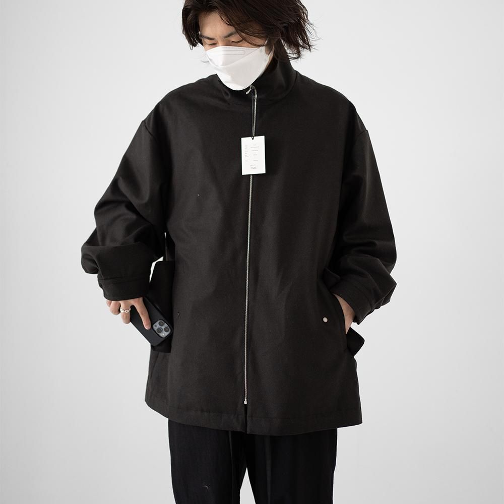 stein Melton Zip Half Coat - 通販 - gofukuyasan.com