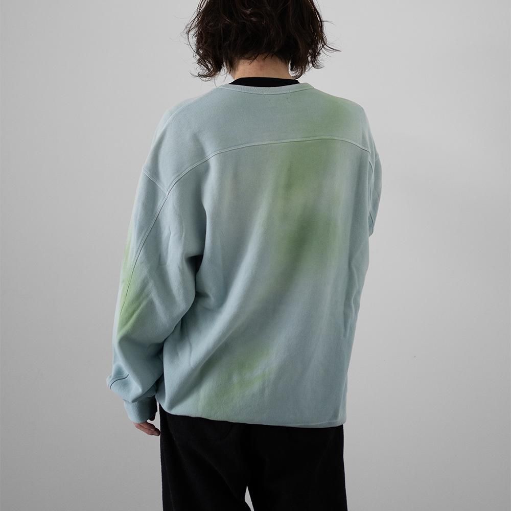 yoke GARMENT DYE YOKE SWEAT SHIRT