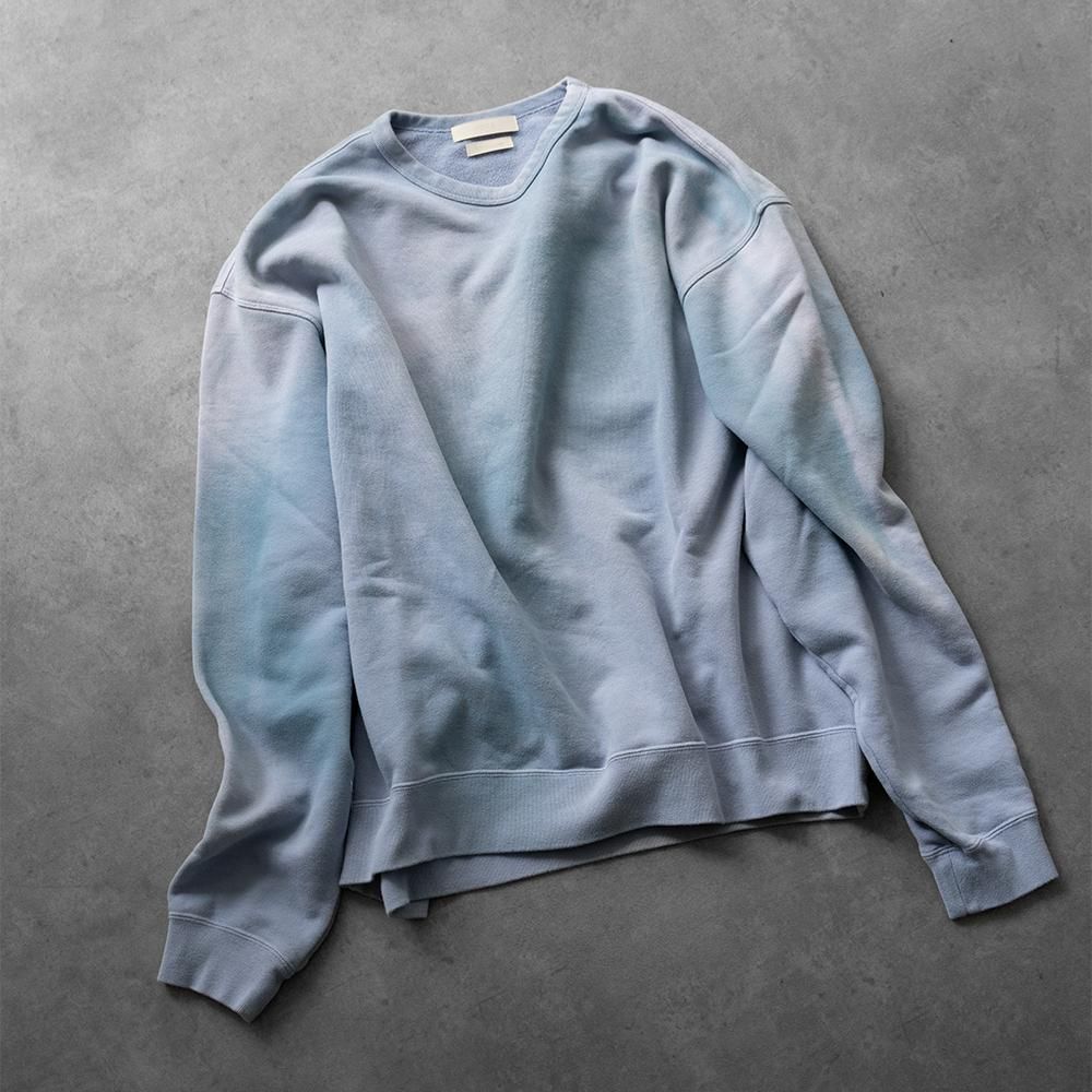 yoke GARMENT DYE YOKE SWEAT SHIRT