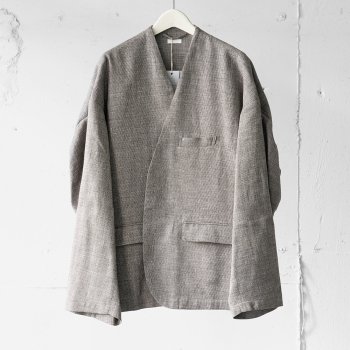 <img class='new_mark_img1' src='https://img.shop-pro.jp/img/new/icons14.gif' style='border:none;display:inline;margin:0px;padding:0px;width:auto;' />SEEALL / EXTRAOVER COLLARLESS JACKET 