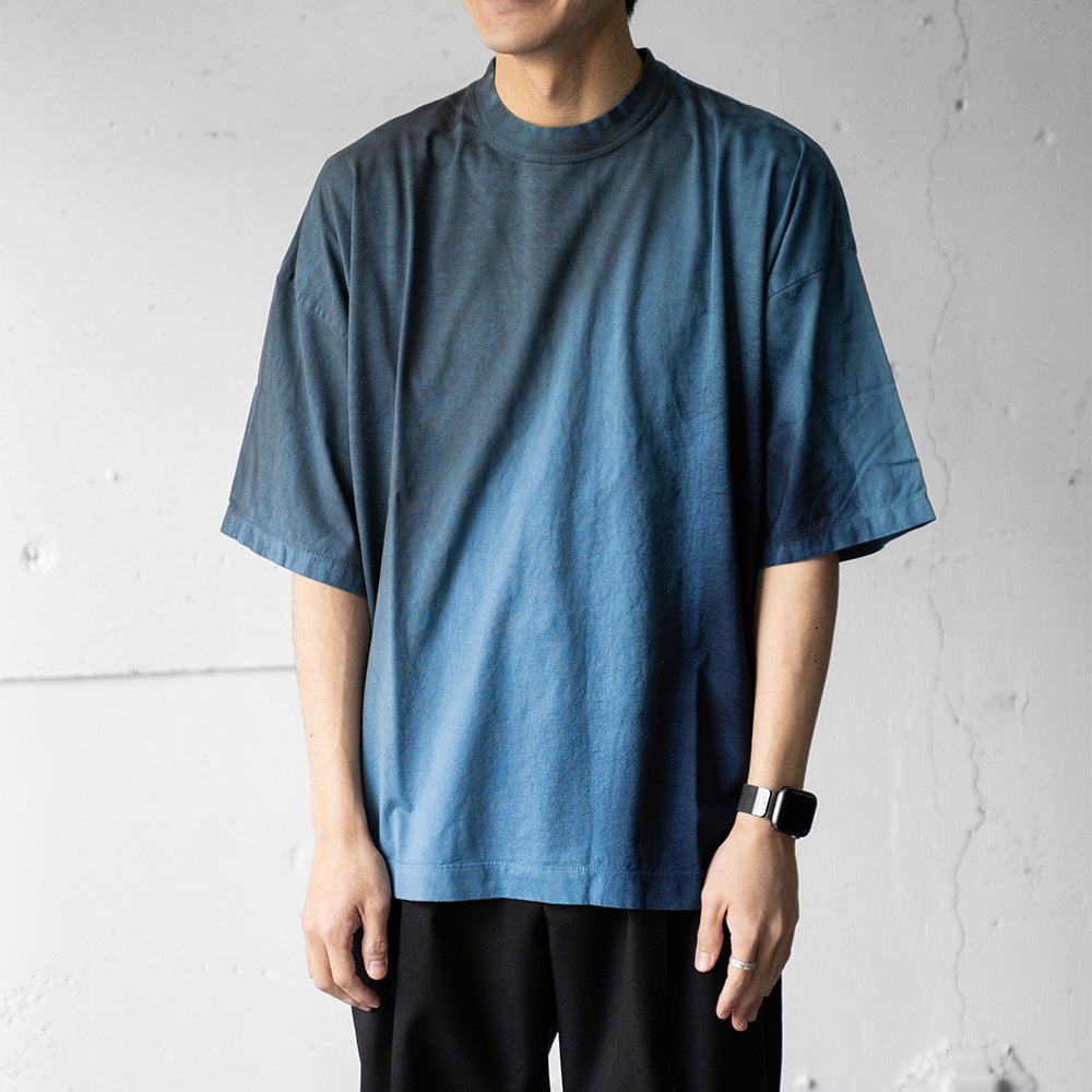 23ss yoke Embroidered T-Shirt ブルー　サイズ1